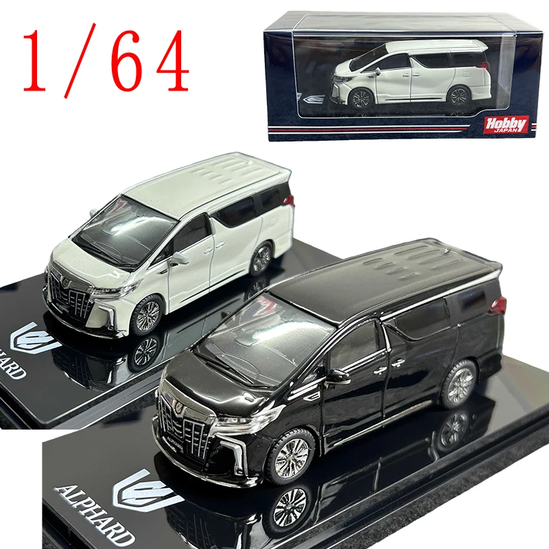 

Hobby Japan Diecast 1/64 Scale Toyota Alphard Alloy Car Model ALPHARD MPV Play Vehicles Toys for Boys Gift Original Box
