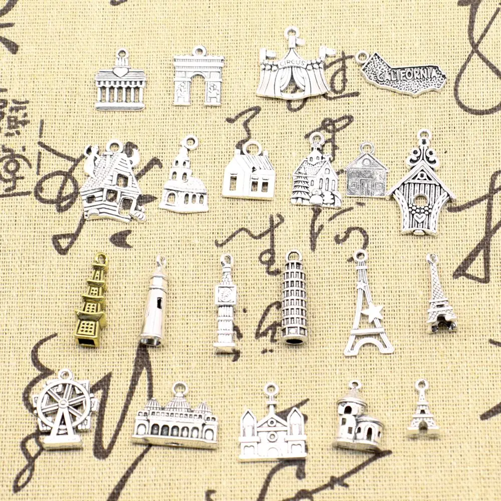 Charm For Jewelri Make Traveling Building Men Pendant For Crafts