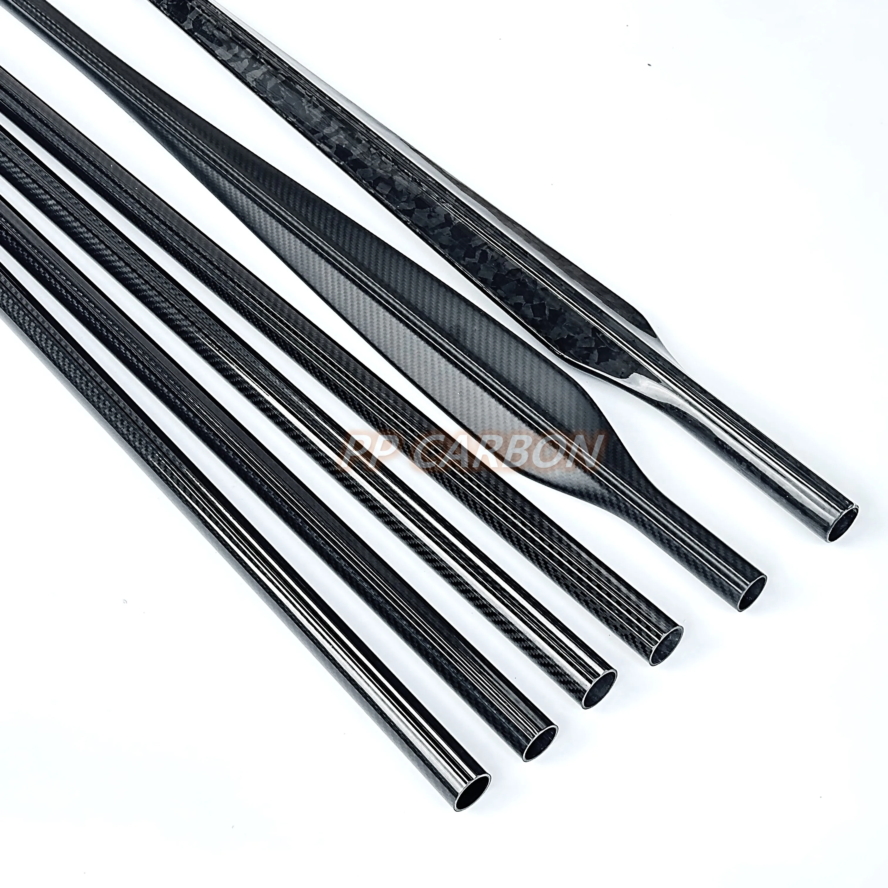 Carbon Fiber Cuttlefish Barrel Round Shape Tube 26x30mm 26x31mm 28x32mm Carbon Fiber Fishing Barrel Speargun Tube Railguns