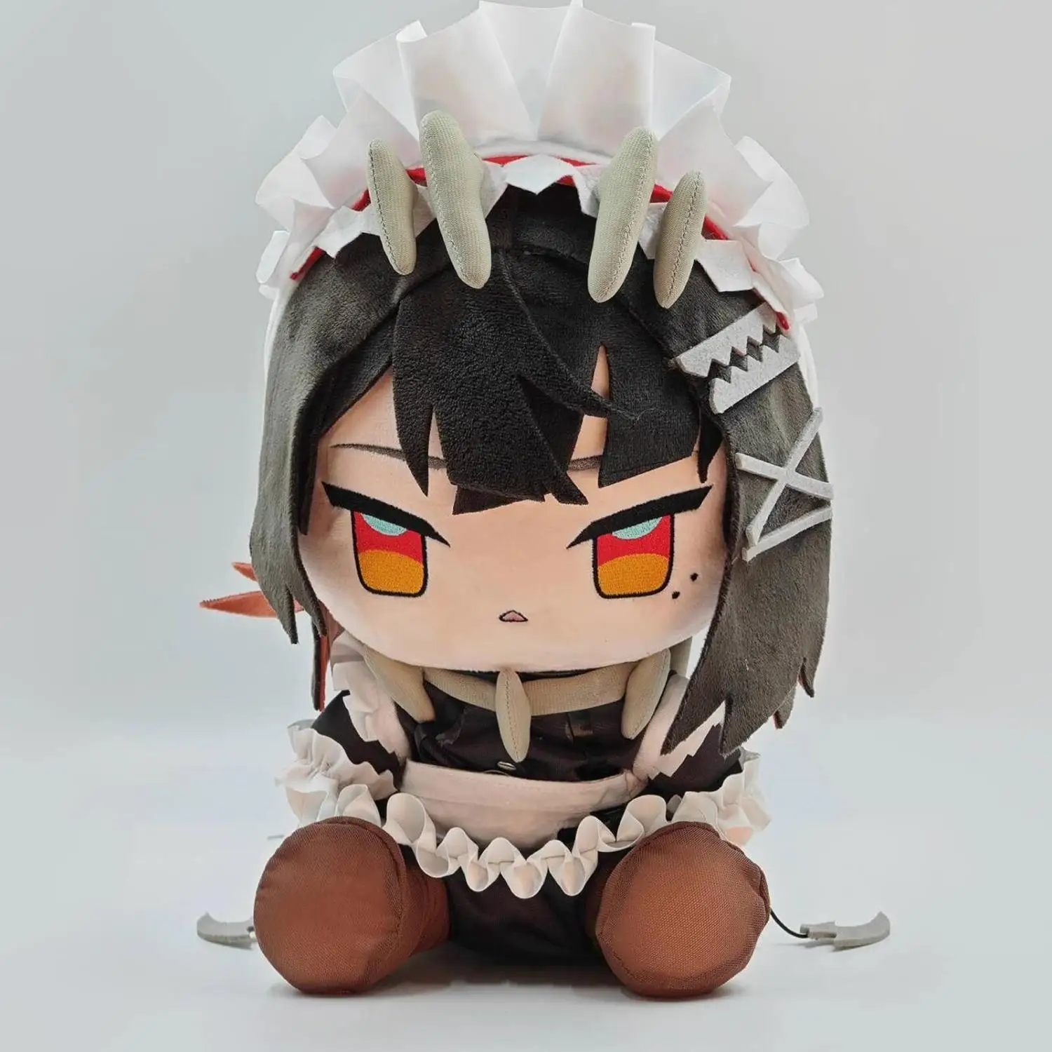 

30CM Anime Zenless Zone Zero ZZZ Ellen Joe Cosplay Soft Sitting Posture Plush Doll Body Change Clothes Pillow Stuffed Toy Gift