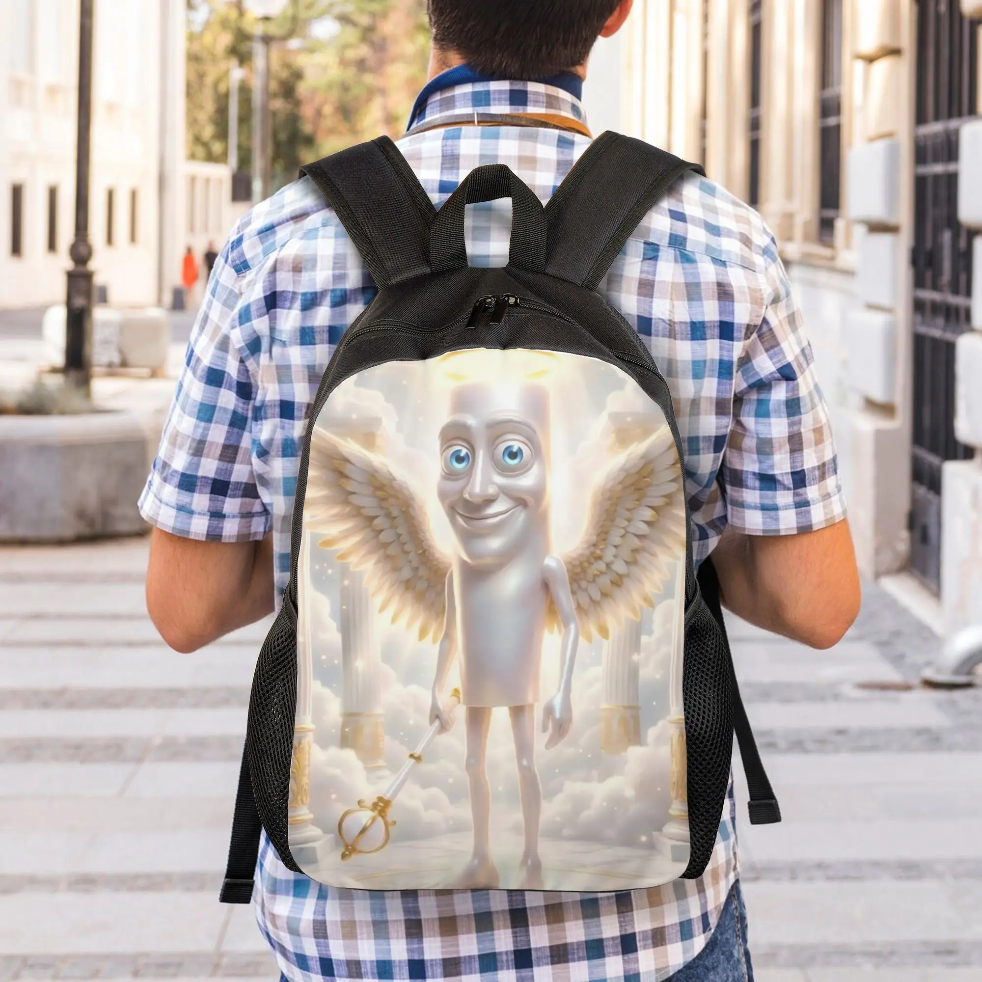 Back to school season Cool Tung Tung Tung Sahur 19 Rucksack  For Men Women College Bag Backpack