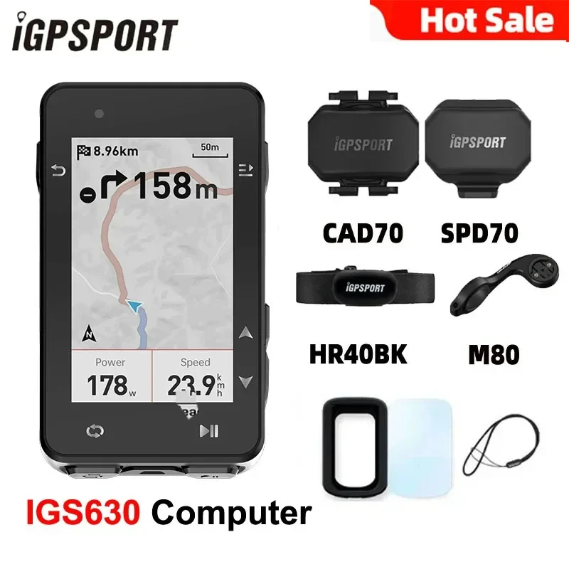 

IGPSPORT iGS630 Bicycle Computer GPS Powerful Positioning Offline Map Bicycle Speedometer IPX7 Bike Computer Bicycle Speedometer