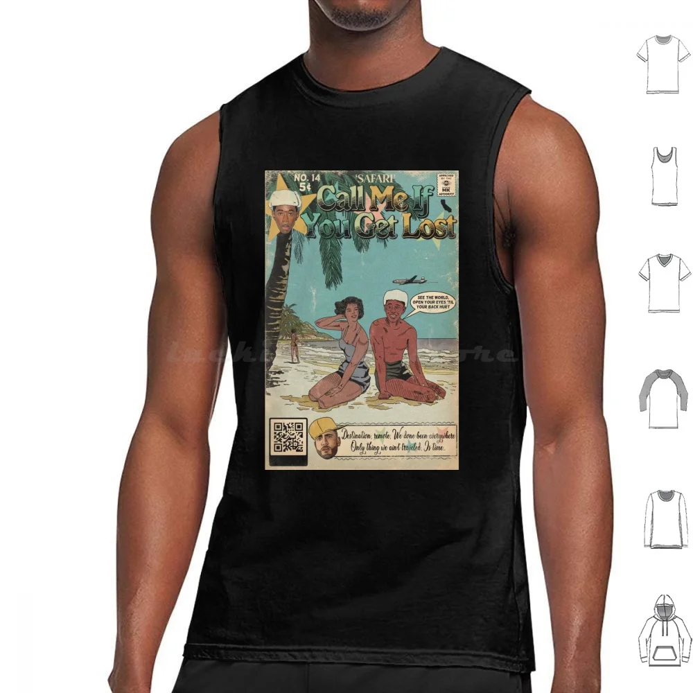 

American Rapper The Creater Rapper Part006 Tank Tops Vest Sleeveless Music Rap Tyler The Creater Tyler The Creator