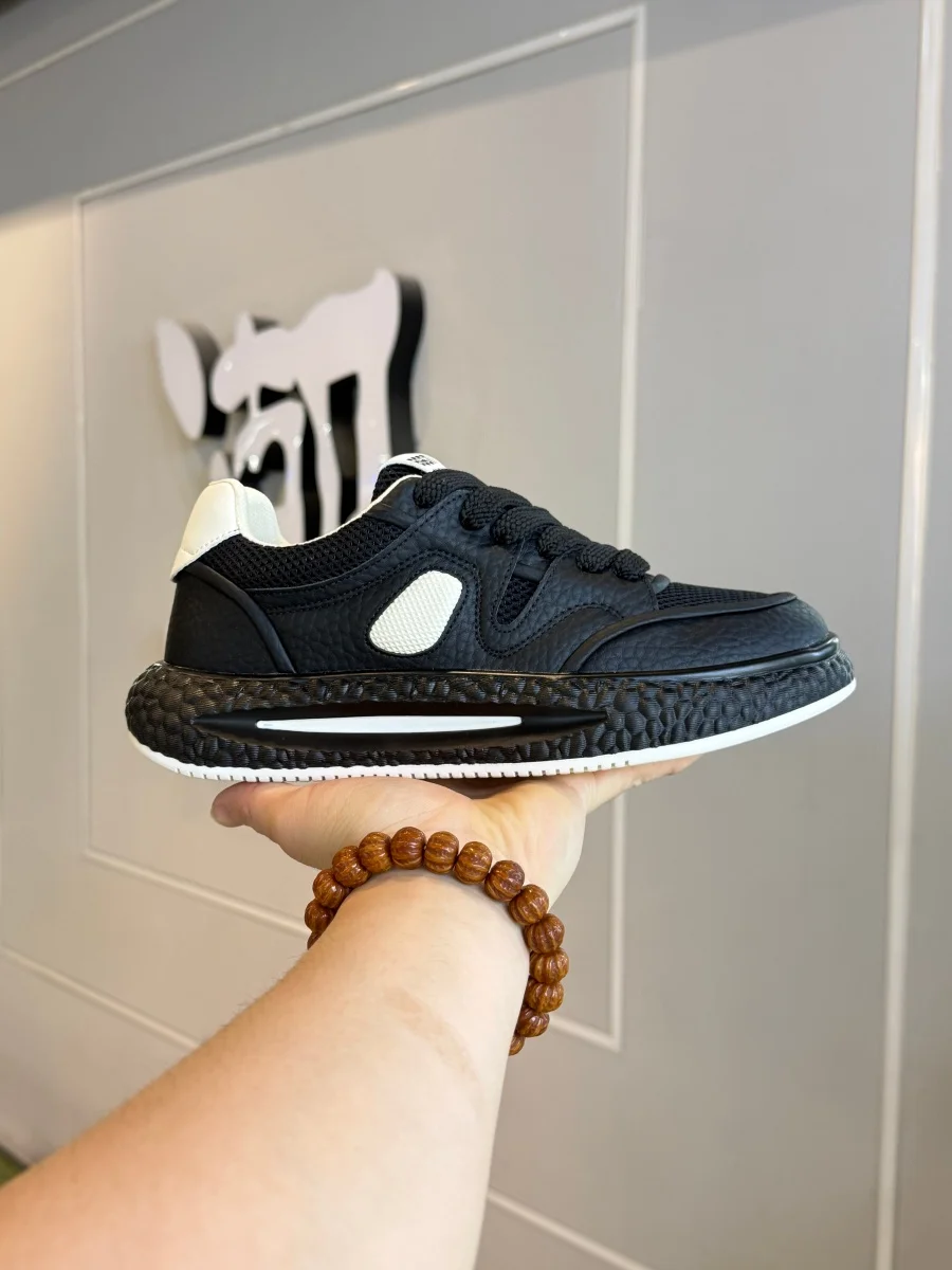 chaussures-de-sport-confortables-pour-hommes-tendance-decontractees-en-cuir-patchwork-et-maille-legeres-respirantes-a-bout-rond-semelle-en-caoutchouc