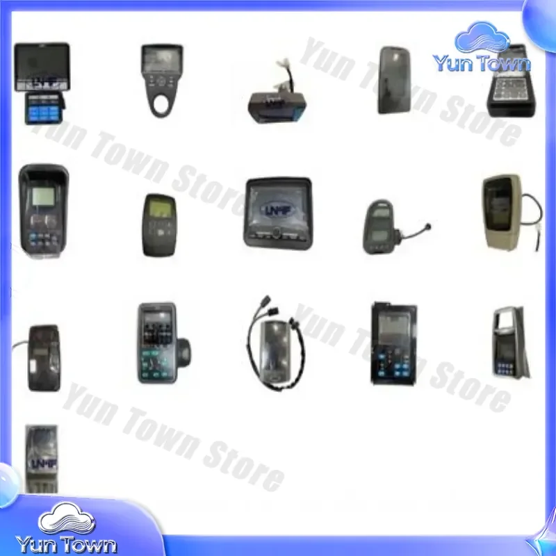 LCD Display Screen for Komatsu PC200-6 PC220-6 PC240-6 Excavator Parts Heavy Equipment Monitor Replacement Construction