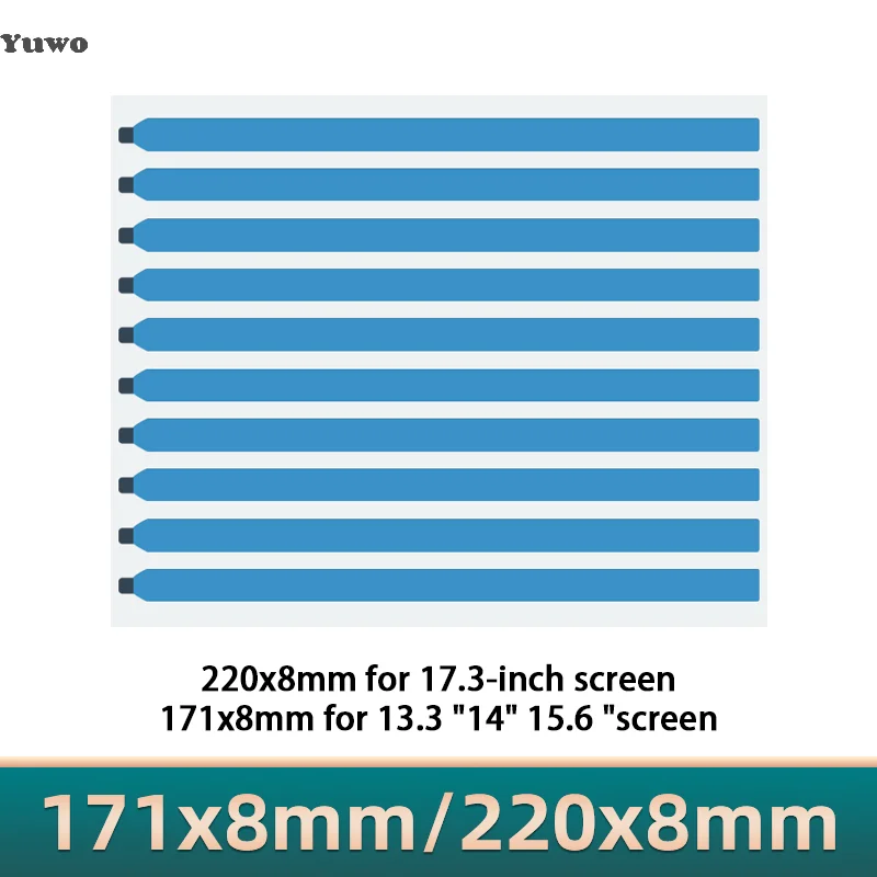 

Упаковка из 5 шт., легкая клейкая лента для ремонта ЖК-дисплея, толщина 0,3 мм, аксессуары для телефонов.