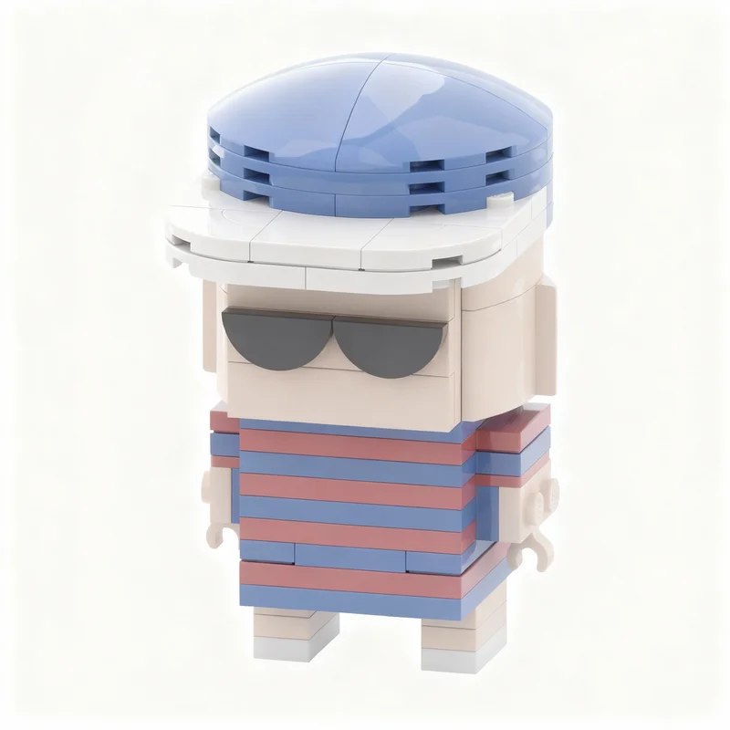 104pcs MOC Polish Milwaukee Brewers Racing Sausages BrickHeadz Model Building Blocks Christmas Gifts Toy Idea 3D Creative Art