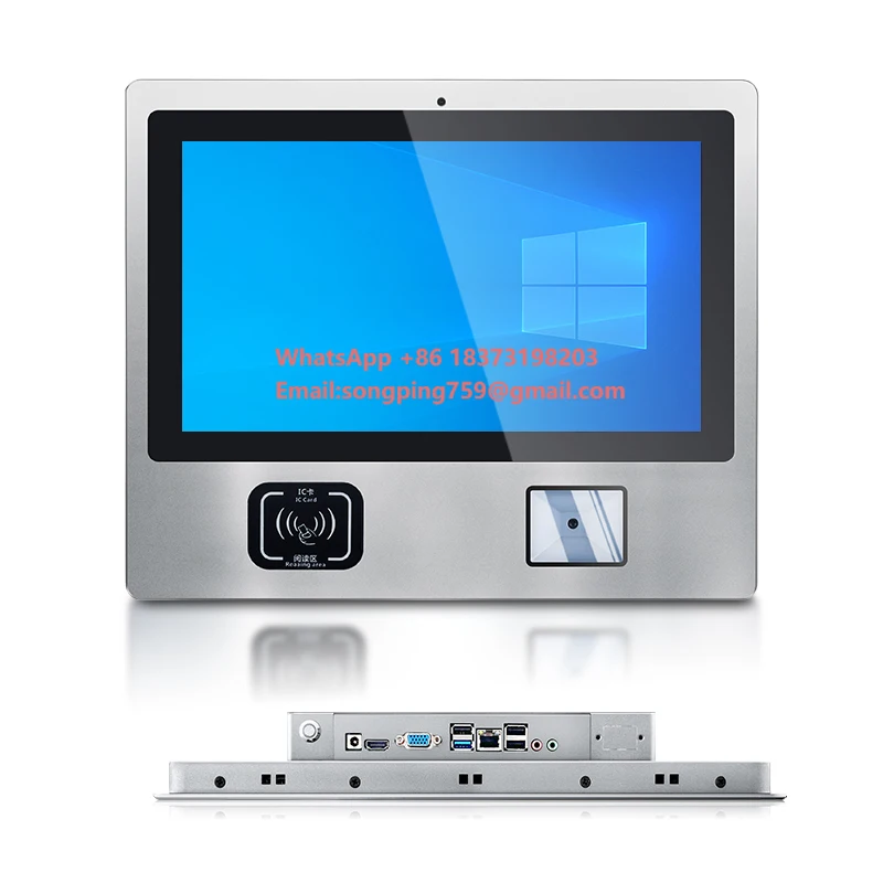 

Integrated Multi-functional Modular Industrial All-in-one Machine with Cam era, Card Reader, and Capacitive Touch Screen