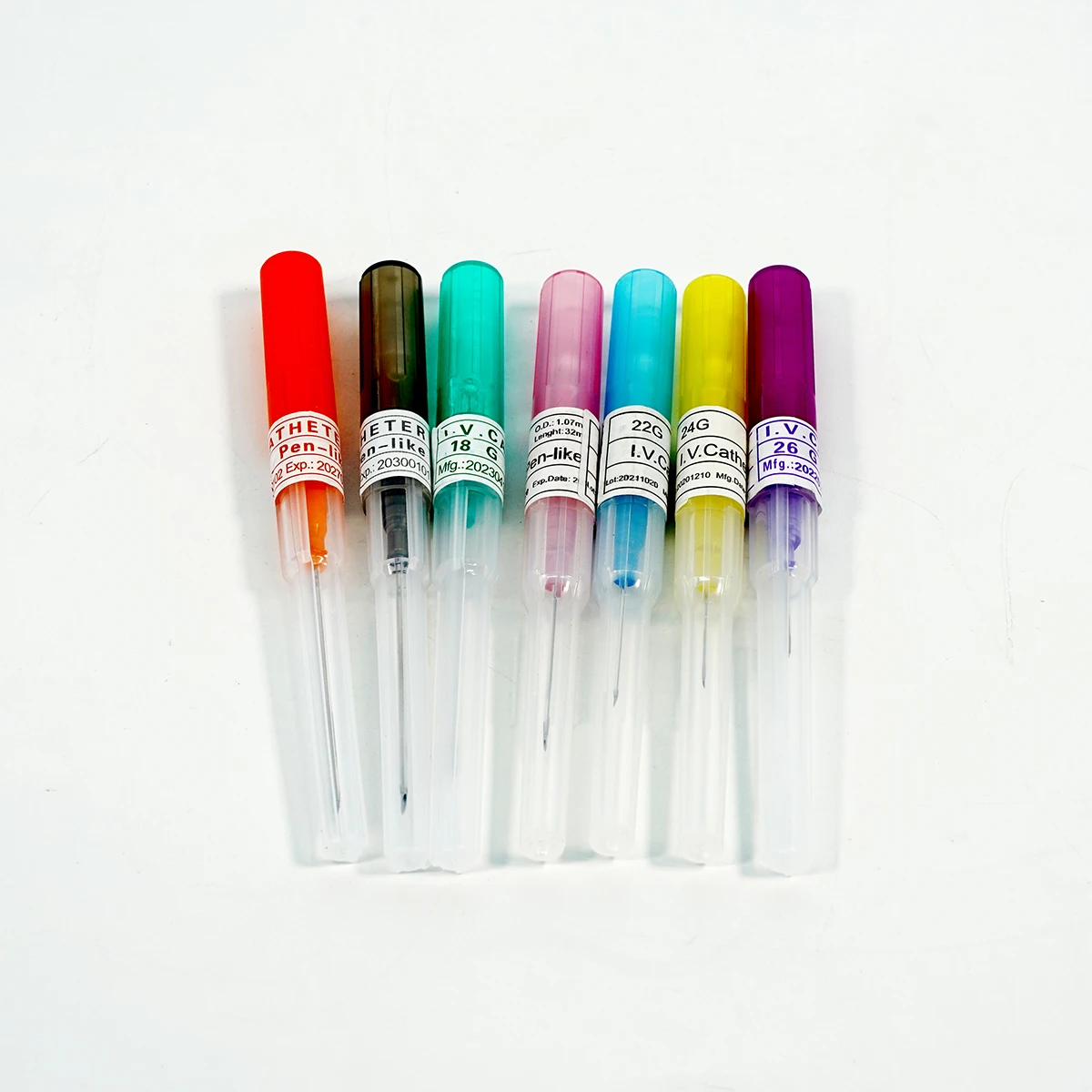 

Sterilized I.V.Cannula Disposable IV catheter 14G 16G 18G 20G 22G 24G 26G Cannula dog supplies cat accessories pet