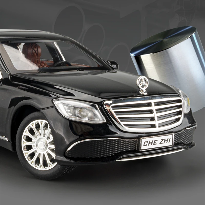 1:24 E-Class E300 L Alloy Car Model Simulation Diecasts Metal Vehicles Car Model Sound and Light Collection Childrens Toys Gifts