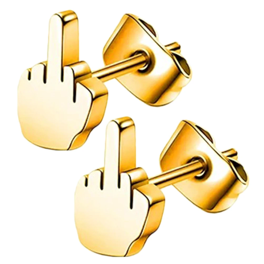 

Earrings for Women Gold Filled Jewelry Cool Trendy European and American Punk