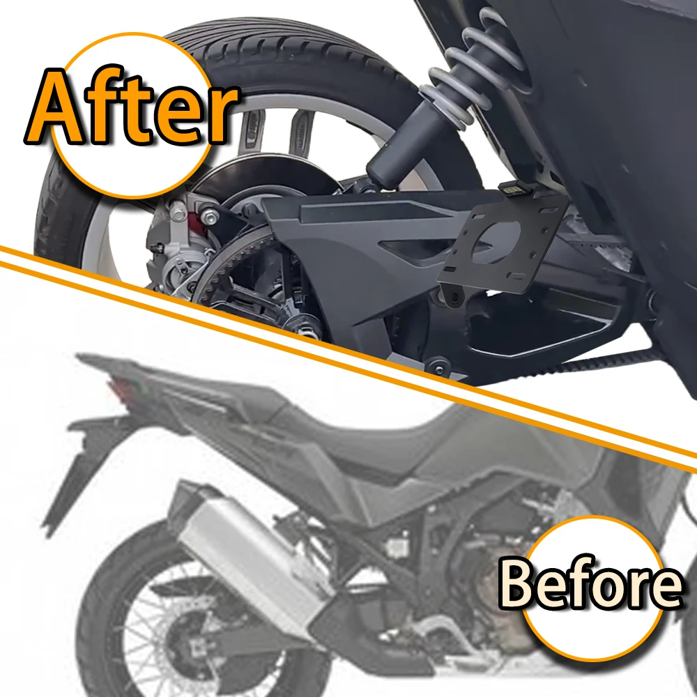 Fender Eliminator Tail Tidy License Plate Holder Slingshot Base/SL/SL LE/SLR GT LE/S/SL/SLR/SLR LE R /R LE/S/SL/SLR For Polaris view 6