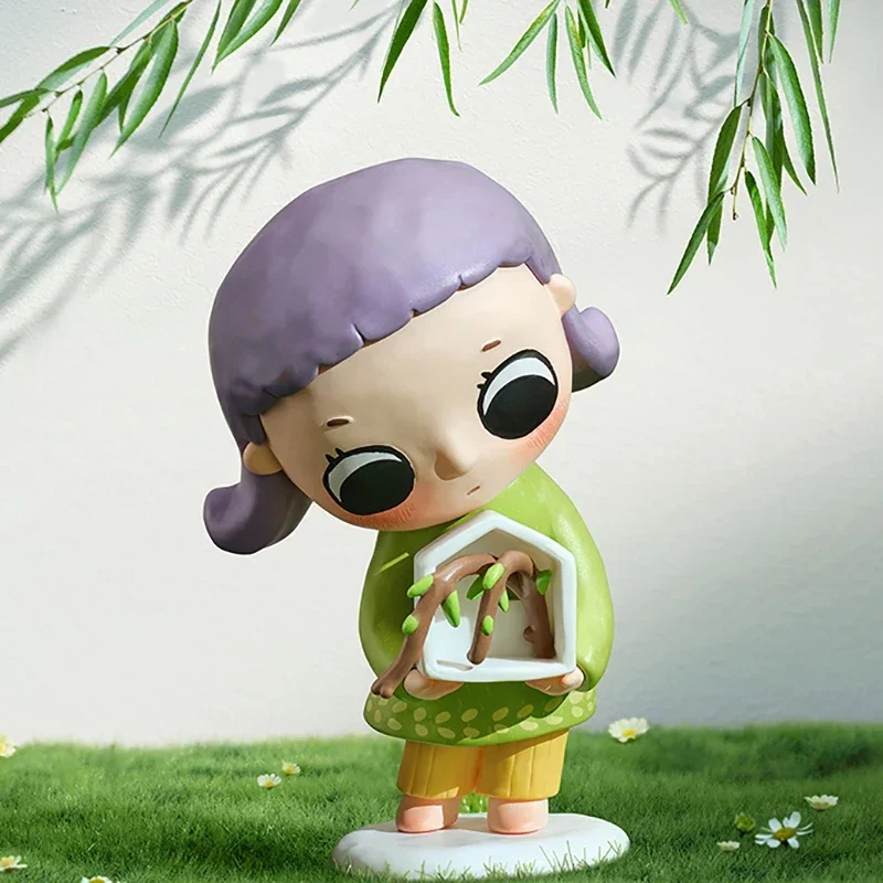 POPMART Nyota يكبر بواسطة طريقك سلسلة صندوق أعمى اللعب Kawaii أنيمي عمل الشكل مفاجأة صندوق غامض دمى الفتيات هدية