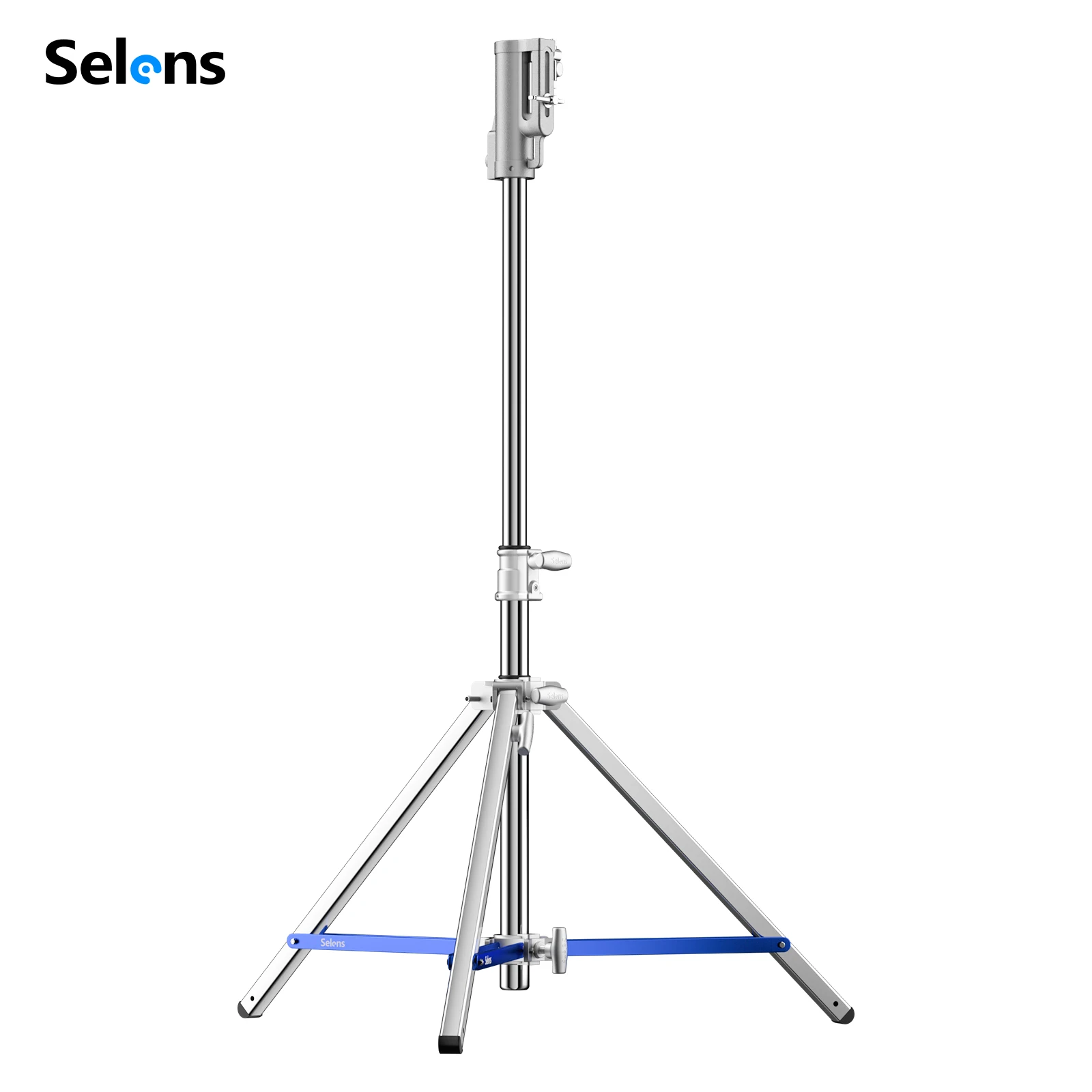 

Selens 1.2M Heavy-Duty Low-Boy Stand Tripod with Quick-Release Roller Mounting Head/Universal Head Load 35kg For Photo Studio