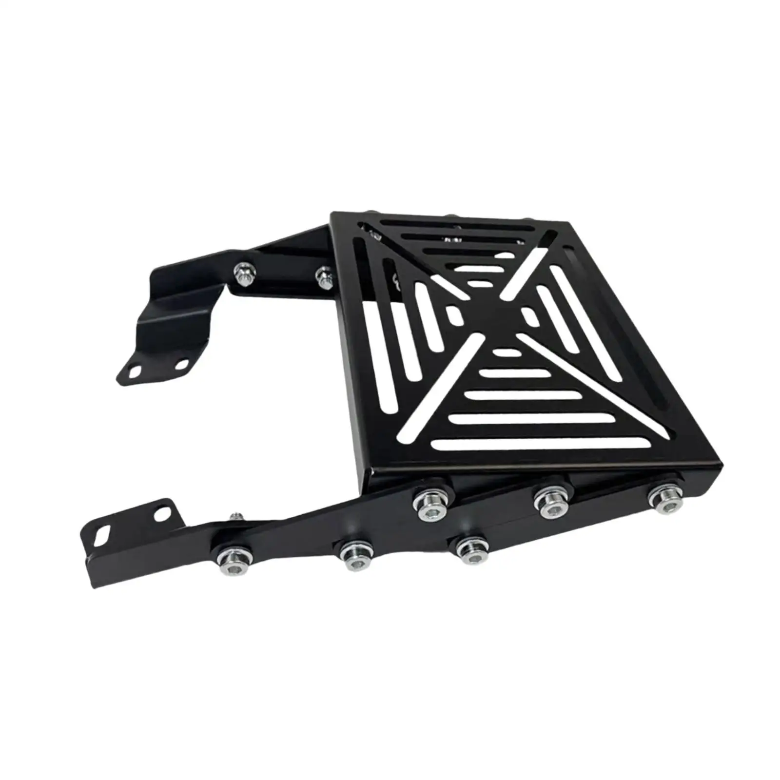 

Motorcycle Rear Luggage Rack Trunk Detachable Foldable Bracket for Y15