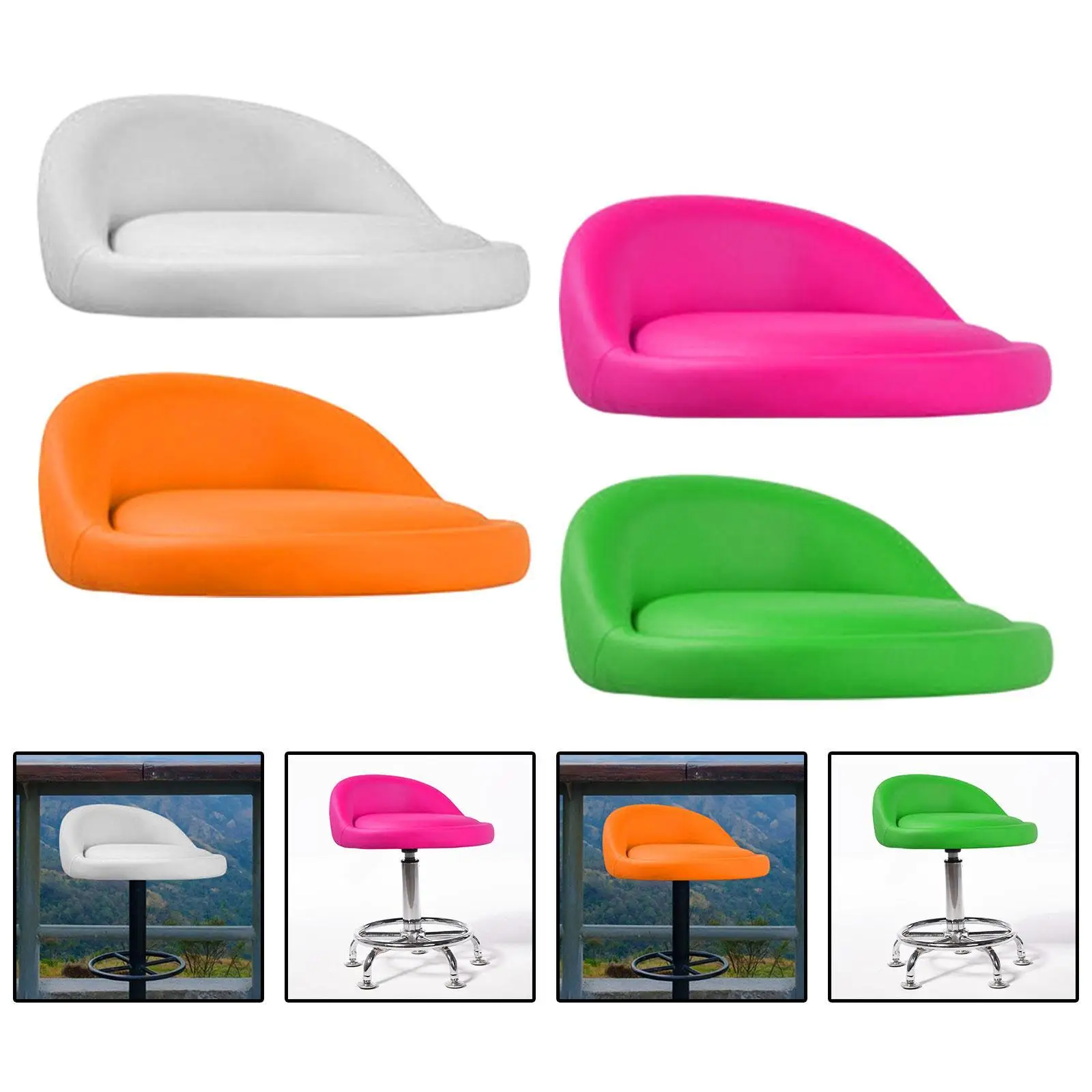 

Bar Stool Replacement Seat Versatile Comfortable High Performance Accessory Bar Stool Parts for Dining Room Home Bar Restaurant