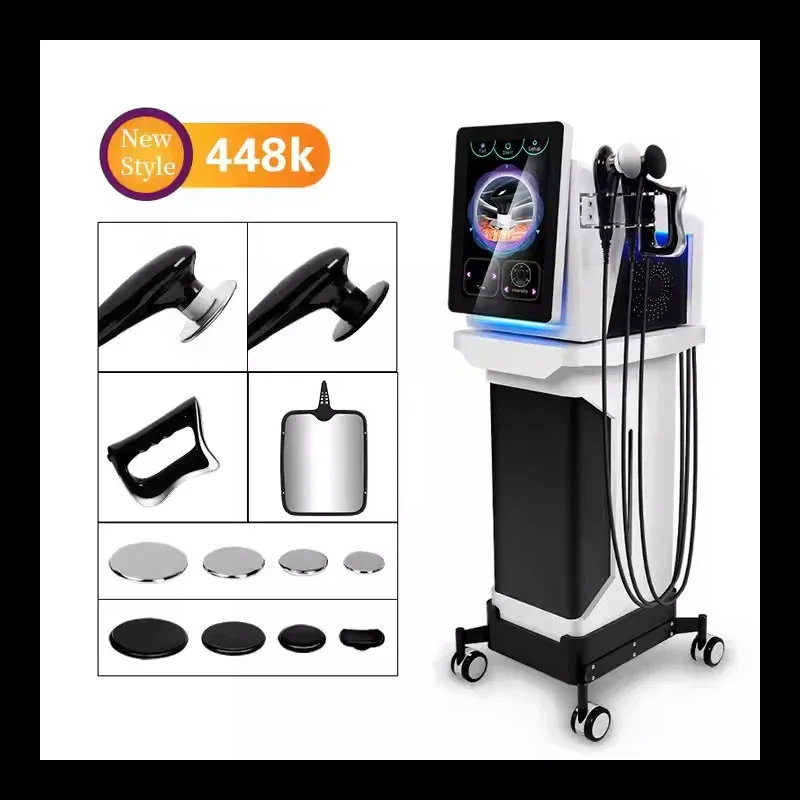 Fábrica original desktop pele aperto emagrecimento 448khz ret cet rf tecar terapia de alta frequência perda de peso rf 448k máquina