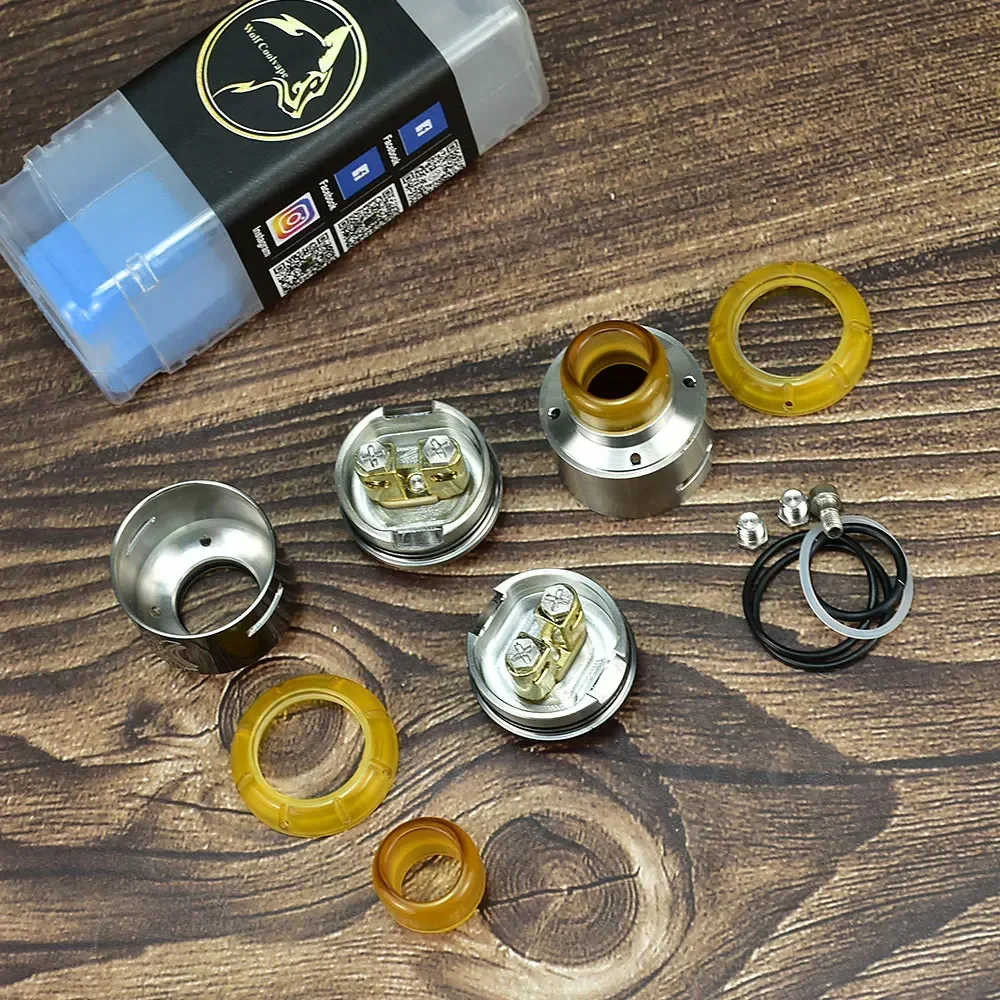 WOLFCOOLVAPE Elthunder RDA Vape Pen 316SS 24 18650 atomizer tank for coils & atomizers - main product image