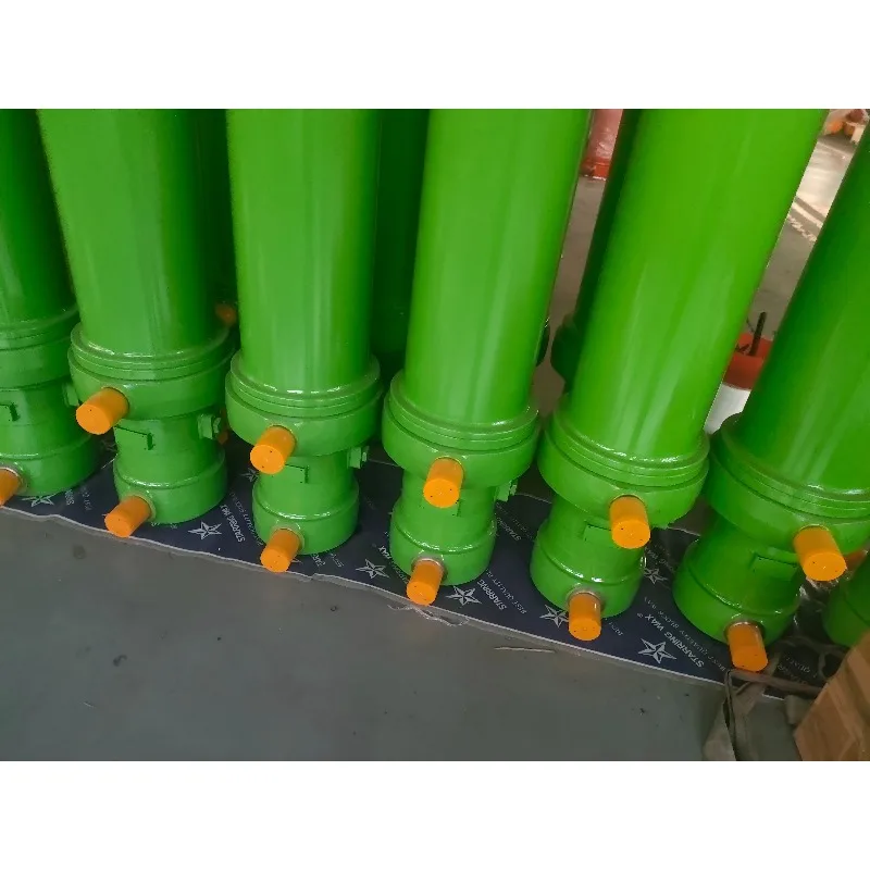 Hydraulic Cylinder for Dump Truck Heavy Duty Engineering Vehicle Customizable Telescopic Oil Cylinder with Steel Piston Rod