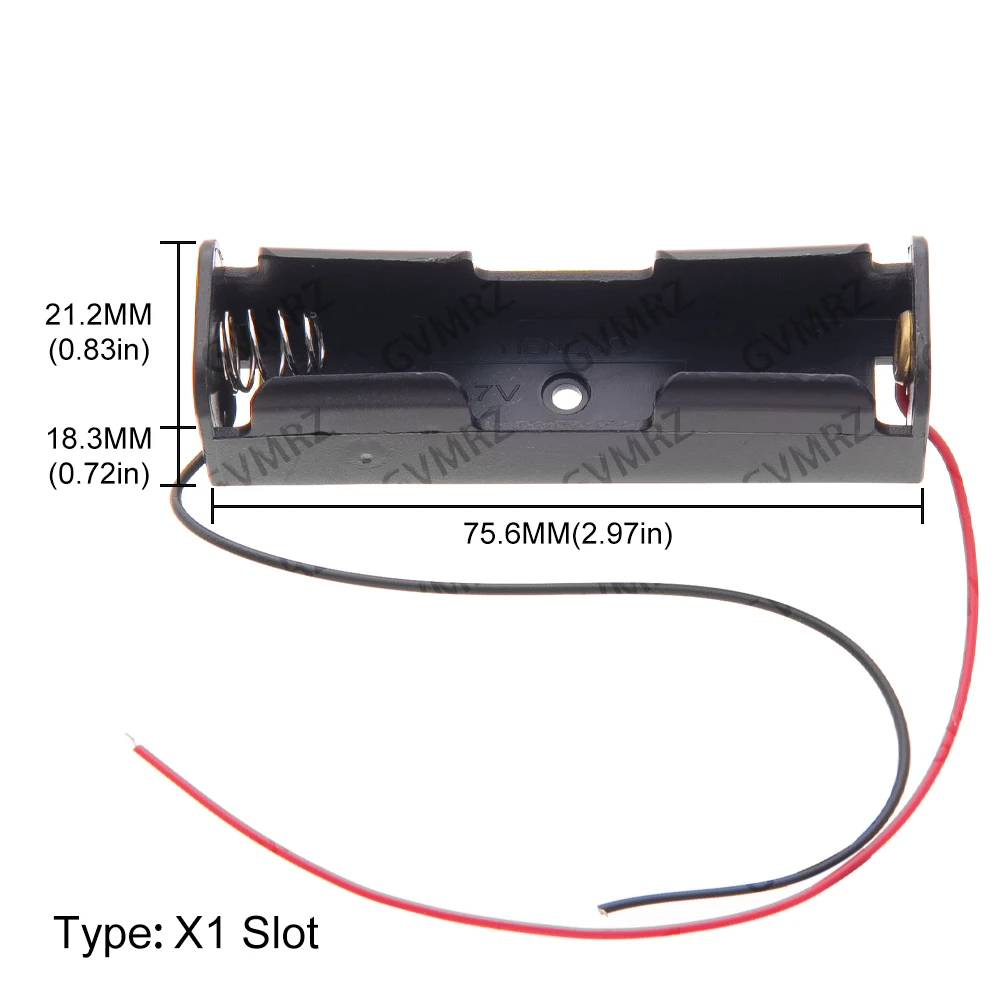 18650 Power Bank Cases 1X2X3X18650 Battery Holder Storage Box Case 1 2 3 4 Slot Batteries With Wire Lead For Integrated Circuit