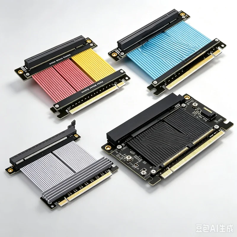 aa-for-pci-express-30-40-50-x16-a-x16-cable-de-extension-flexible-plano-para-transferencia-de-senal-de-alta-velocidad-para-chasis-atx-de-escritorio