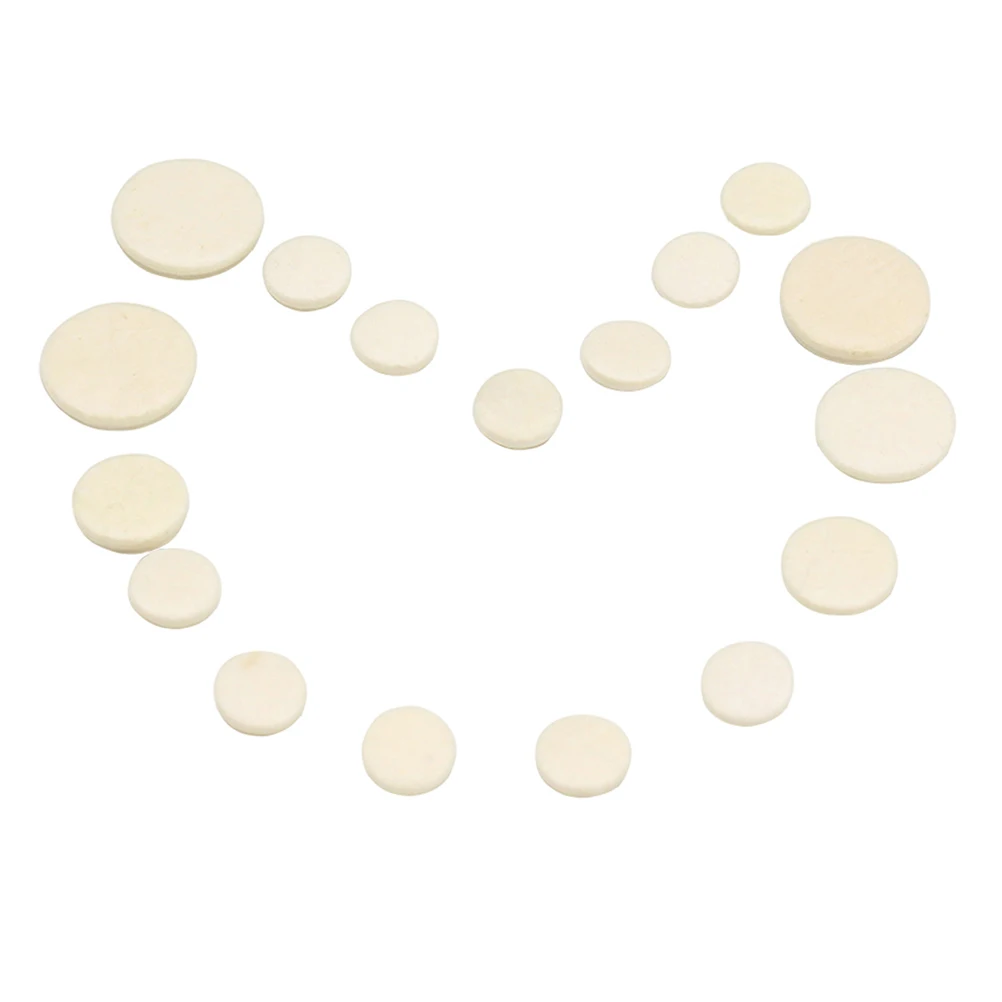 

17 in Clarinet Pad Woodwind Instrument Pads Upholstered White Replacement Parts