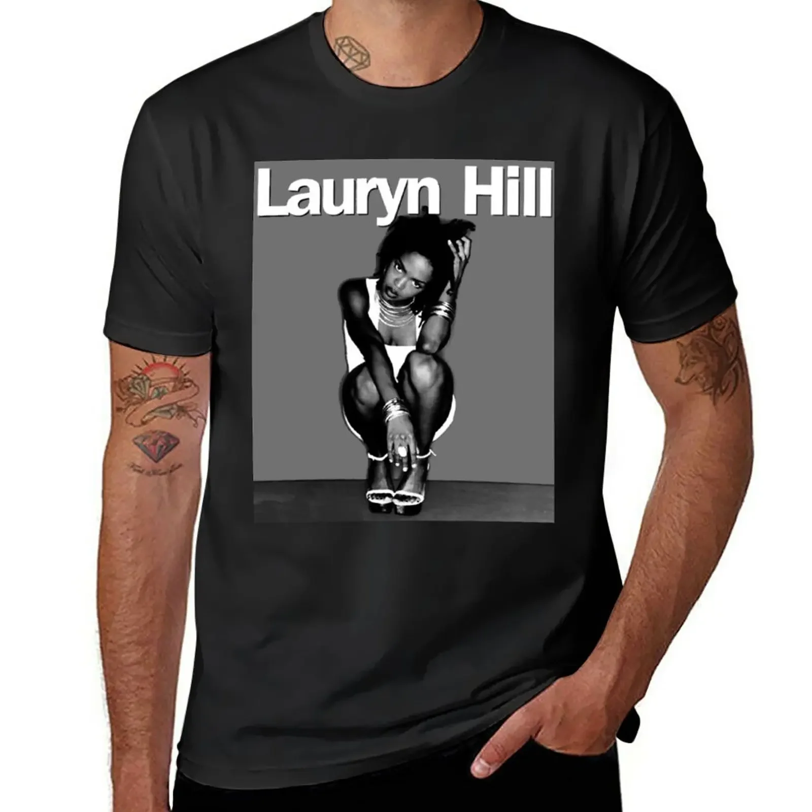 

Lauryn Hill. T-Shirt customs new edition customs design your own Men's t shirts