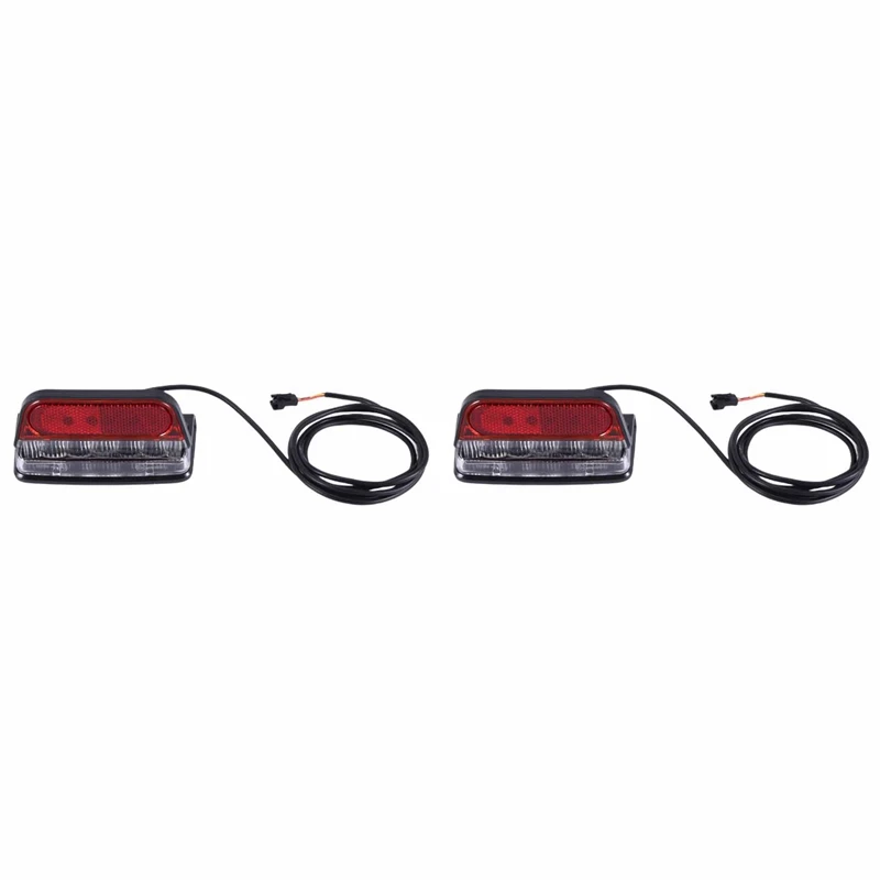 2X Electric Bike Light For Ebike Taillight DC 6V 12V 24V 36V 48V 60V Bicycle E-Bike Rear Tail Light Cycling Accessories