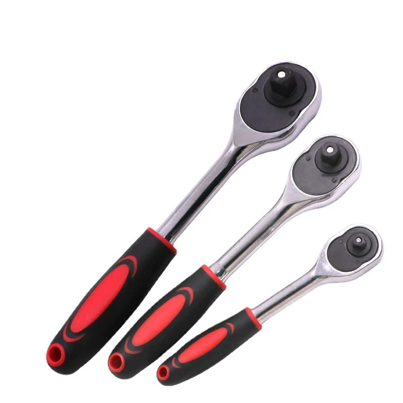 1PC 24 Tooth Ratchet 1/4inch 3/8inch 1/2inch Drive Ratchet Wrench  Quick Wrench Hand Tools Motorcycle  Auto Repair Tool Spanner