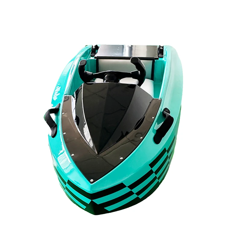 Hot Sale Custom Printed electric powered15kw 52 km/h jet boat water go kar mini jet ski for sale