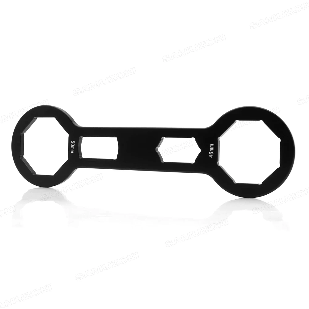 46/50mm Motorcycle Fork Cap Wrench Tool For Honda CRF150R KAWASAKI SUZUKI Yamaha HUSQVARNA Front Shock Absorber Remove Wrench