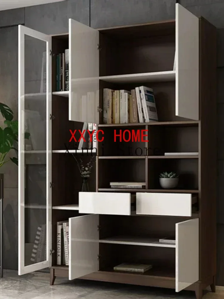 Modern Bookcase Magazine Racks Children Nordic Bookcase  Storage Organizer Libreria ScaffaleFurniture YN50BC