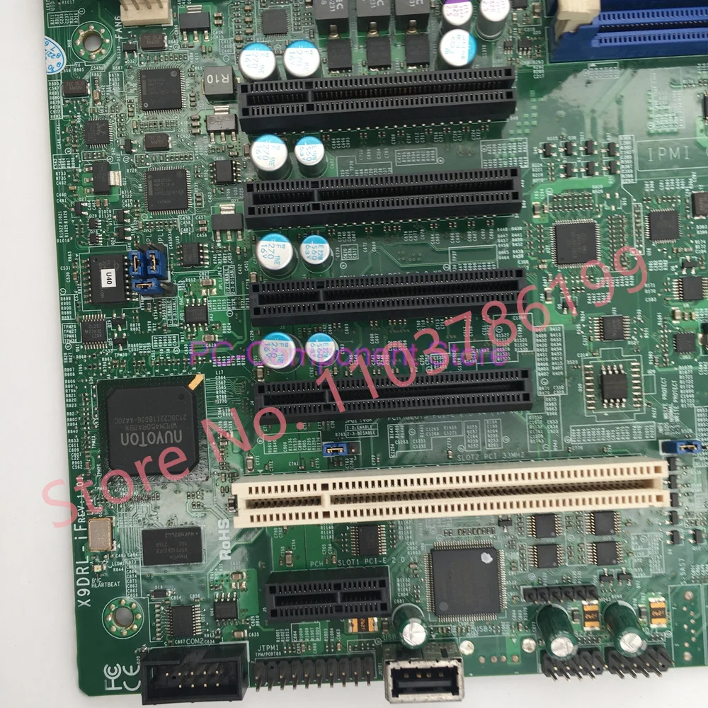 اللوحة الأم للخادم X9DRL-IF LGA2011 تدعم E5-2670/2660 DDR3 سيتم اختبارها قبل الشحن #4