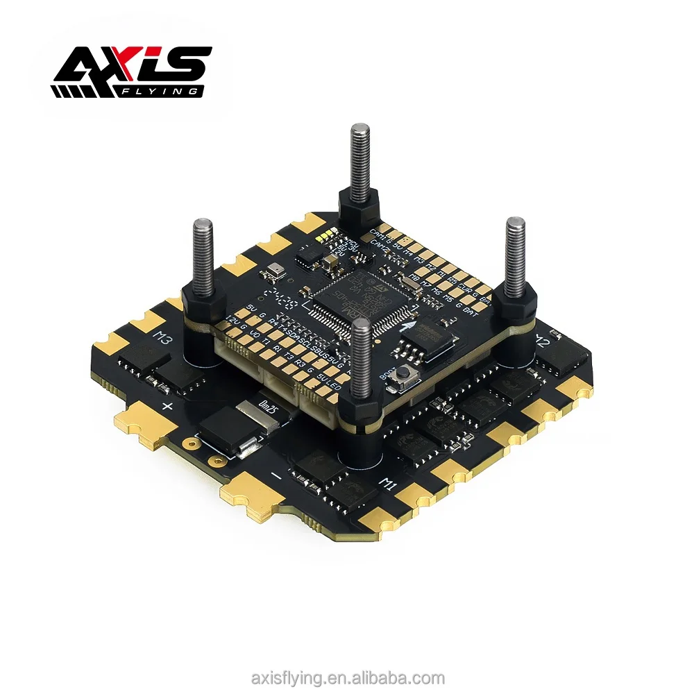 Axisflying ARGUS PRO ECO F722 80A Stack ICM42688P FC 4-8S 80A 32 Bits 4 in 1 ECS Stack  for FPV Accessories