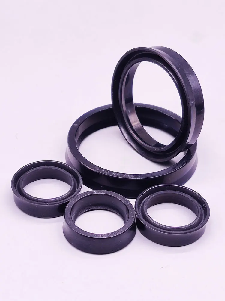 1PCS Height 18mm NBR Hydraulic Seal Ring YXD/IDU Type Hydraulic Piston Hole Oil Seal Rod Grooved U Lip O Ring Gasket Oil Seal