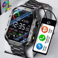 2025 For Xiaomi Huawei Smartwatch Men Bluetooth Call Heart Rate Health Monitor AI Voice Waterproof Sport GPS Tracker Smart Watch