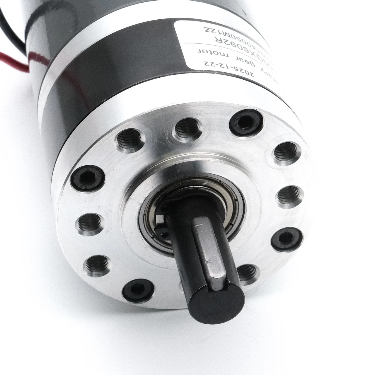 60MM DC Planetary Reduction Gear Motor 80W 12mm Shaft High Torque Variable Speed Motor