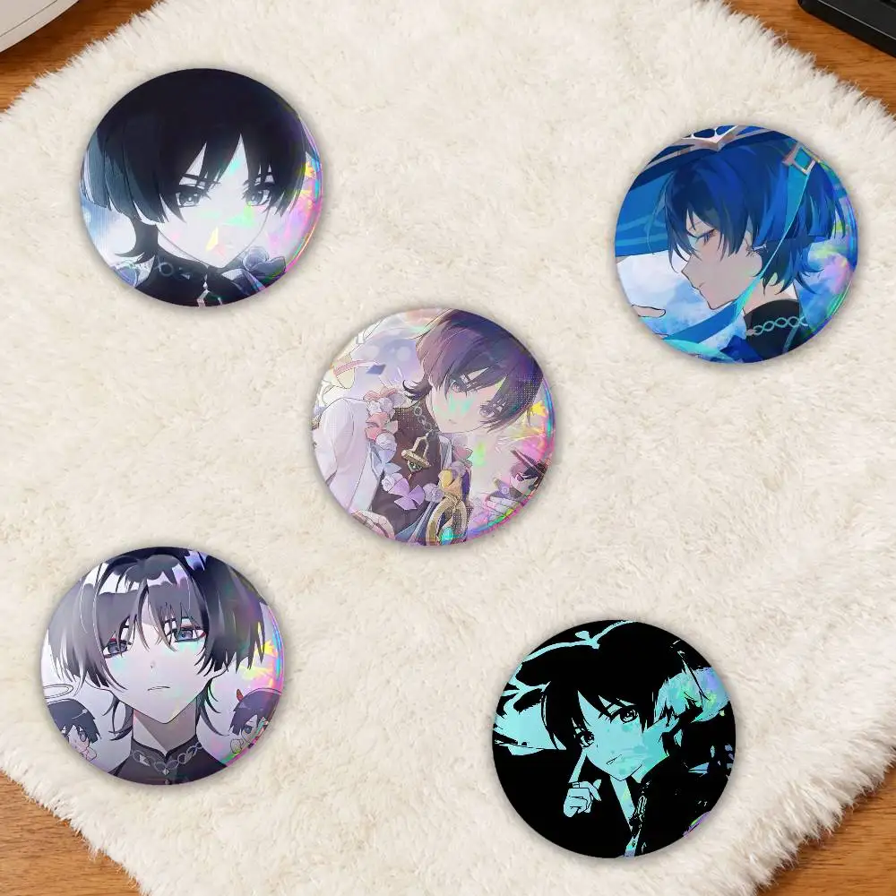 WandE-rE-r Badge On Backpack Accessories Enamel Pins Round Brooches Clothes Bag Decor Jewlery Friend Gifts