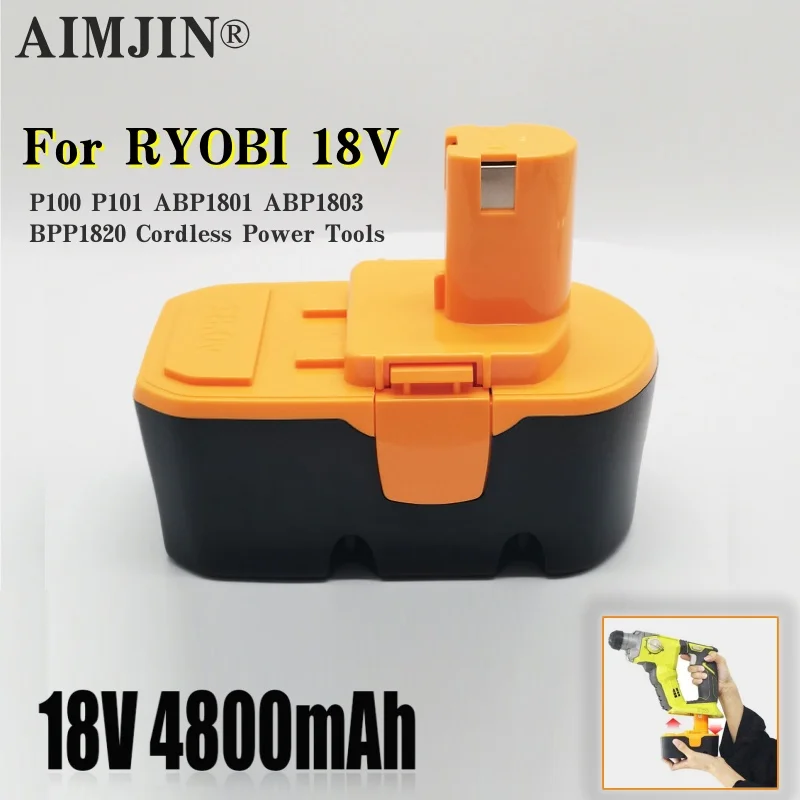 For Ryobi 18V P100 …