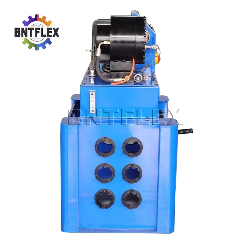 Factory Automatic 1/4-2'' Hydraulic Hose Pipe Pressing Tool Crimper Excavator Hose Crimping Machine