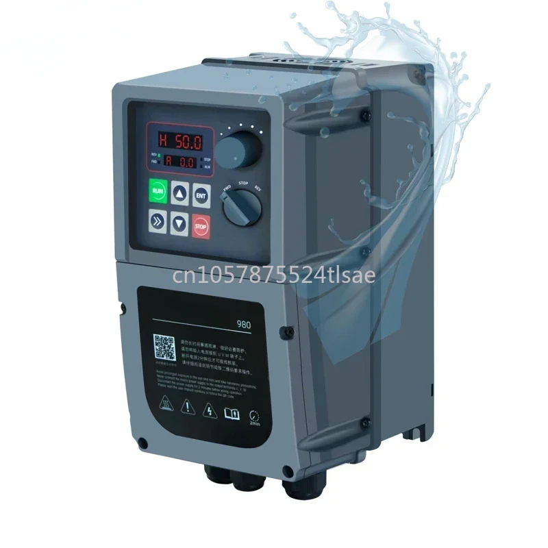 980 Series IP66 Waterproof and Dustproof High Protection Inverter Three-phase 380V 7.5KW Motor