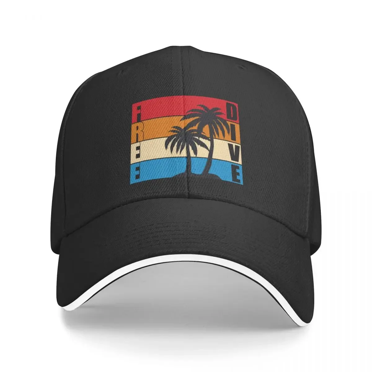 Freedive Paradise - Freediving Life - Gift for Freedivers Baseball Cap Fishing cap Military Cap Man Women Men's