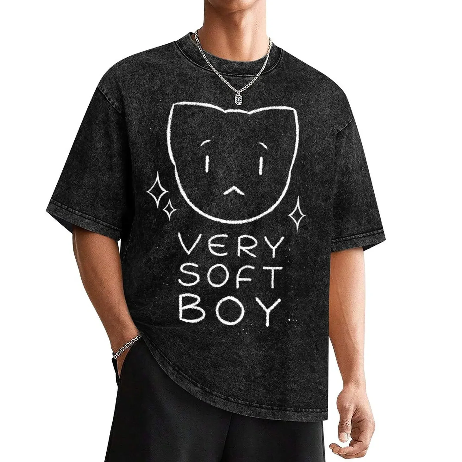 

Very Soft Boy T-Shirt heavyweights shirts graphic Aesthetic clothing mens plain t shirts