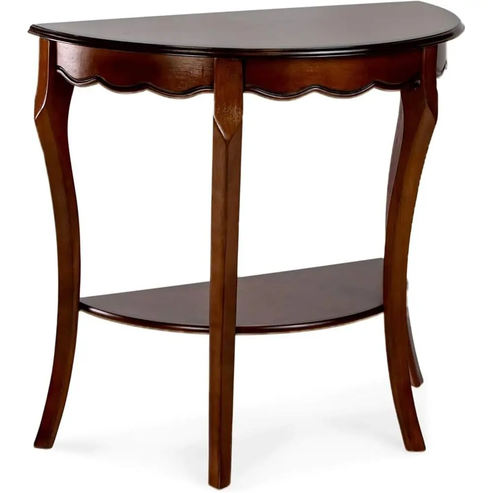 

Приставной столик Hal Moon с нижней полкой для хранения, цвет вишня