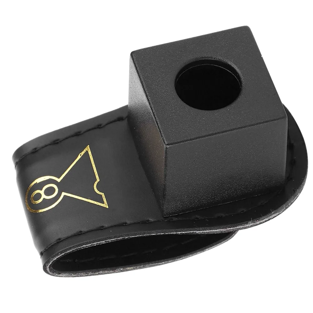 With Belt Clip Magnetic Billiard Chalk Holder Portable Fix Magnetic Closure Chalk Holder Leather Cue Chalk Holder Pool Playing