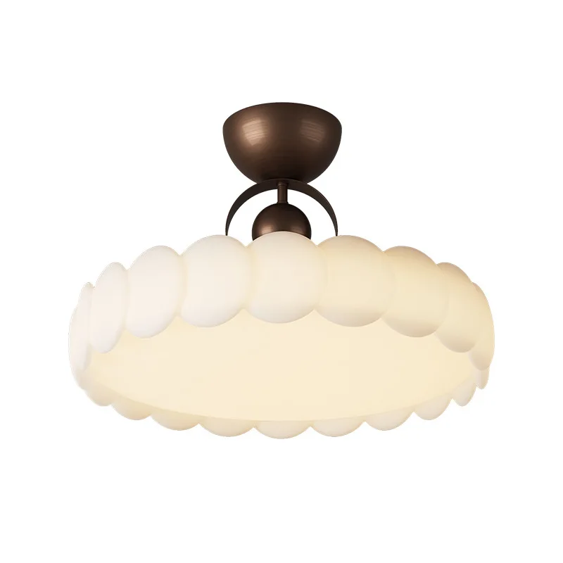 

Ceiling lamp retro creative new flower children's room lamp atmospheric eye protection master bedroom