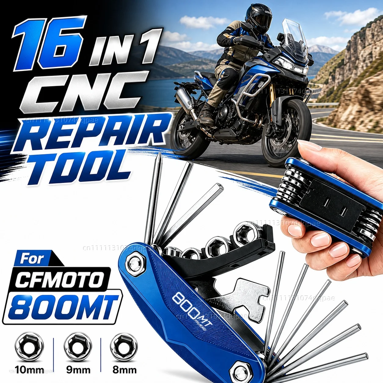 

For CFMOTO 800MT 800 MT 2021 2022 CF800 CF MT800 Motorcycle Tool Repair Kit Multifunctional Screwdriver Wrench Hex Key Set