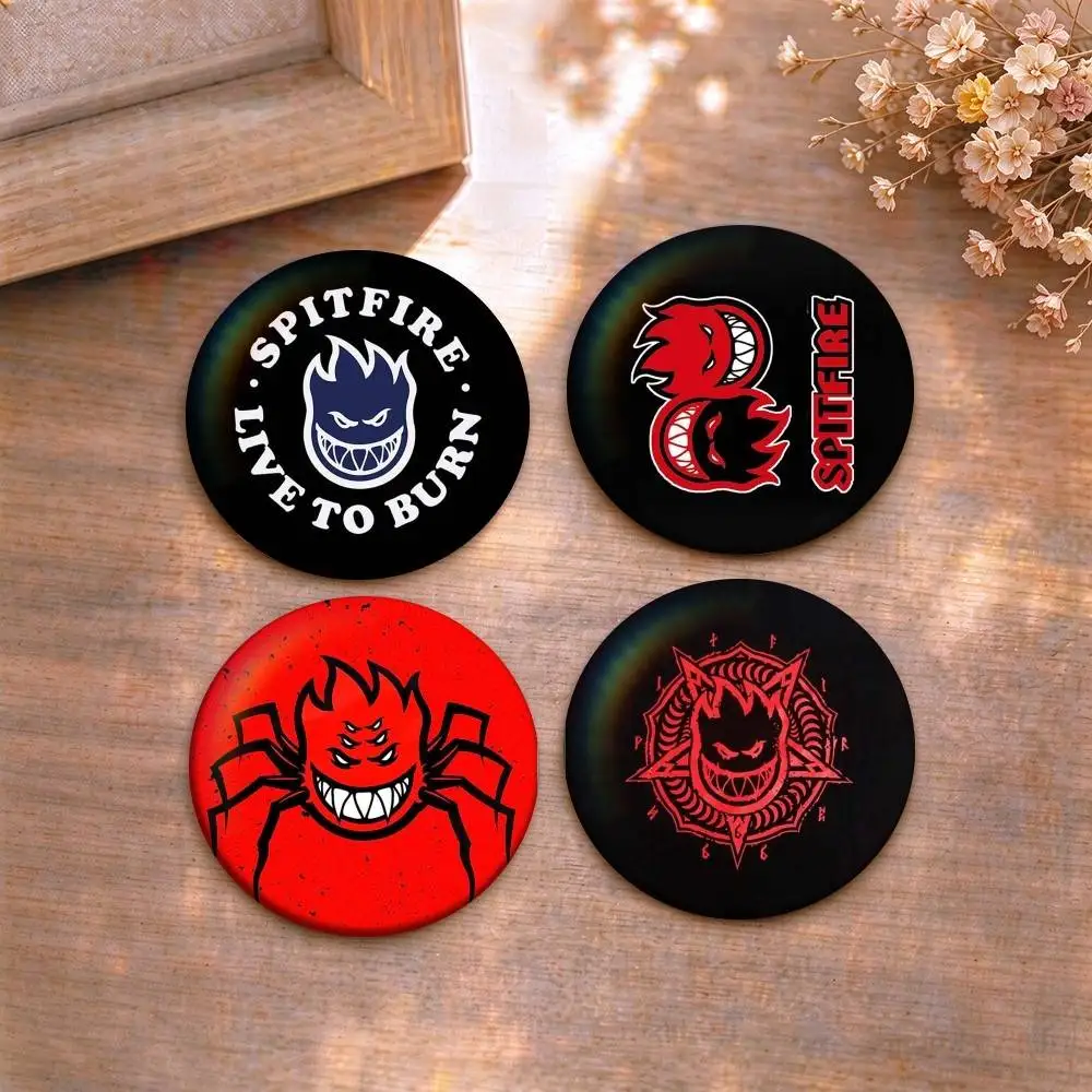 Spitfire Wheels Logo  Tin badges in 25/32/44/58/75mm, brooch pins for accessories & gifts,Souvenir.