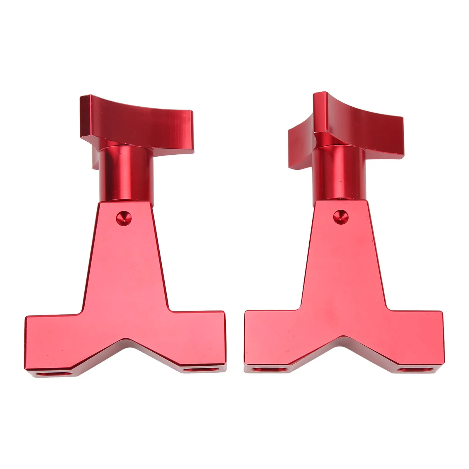 

Red High Lift Jack Tube Mount - 1in to 2.5in Metal Universal Adjustable for SUVs, RZRs & More