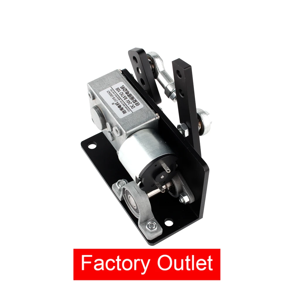 

Factory Outlet Reciprocating Cycle Linear Actuator Kit with DC Gear Motor Stroke 35/60/90 Degrees DC Worm Geared Motor